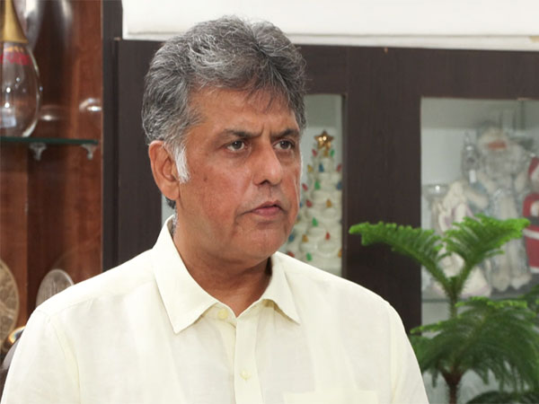 Congress MP Manish Tewari (Photo: ANI) 