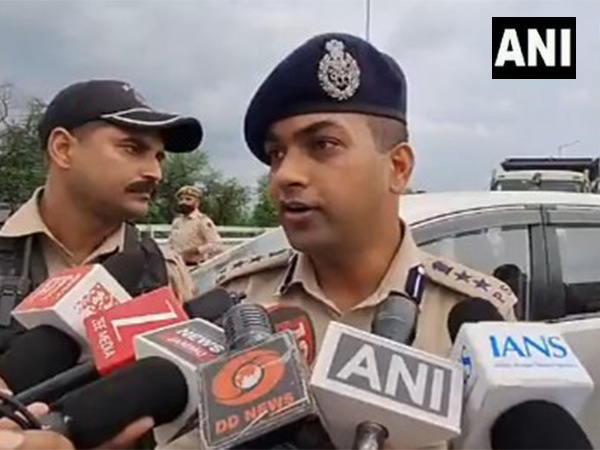 Kathua Senior Superintendent of Police (SSP) Shobhit Saxena (Photo/ANI)