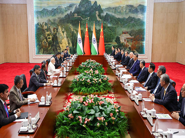 Prime Minister Narendra Modi hold meet with Chinese President Xi Jinping (Image: X/@narendramodi)