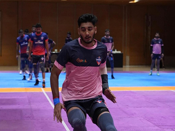 UP Yoddhas raider Gagan Gowda. (Photo: PKL/UP Yoddhas)