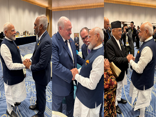 Prime Minister Narendra Modi met world leaders at SCO summit (Photo: X/@narendramodi)