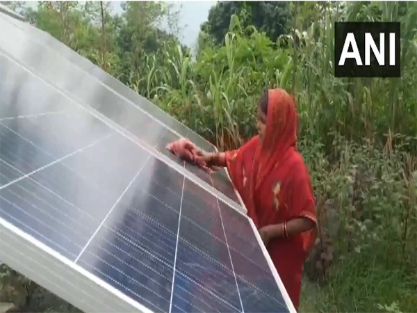 Devki Devi, a resident of Muzaffarpur who got featured in PM Narendra Modi’s ‘Mann Ki Baat (Photo/ANI) 