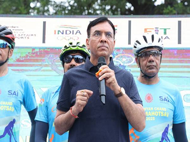 Mansukh Mandaviya. (Photo/ MYAS) 