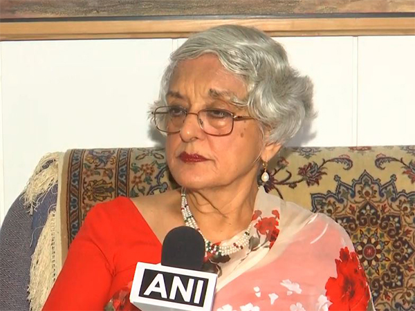 Former Indian diplomat Veena Sikri (Photo/ANI)