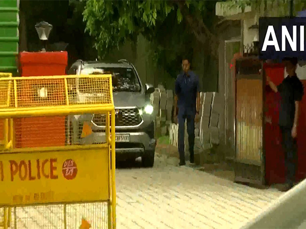 Lok Sabha LoP and Congress MP Rahul Gandhi leaves from his residence (Photo/ANI)