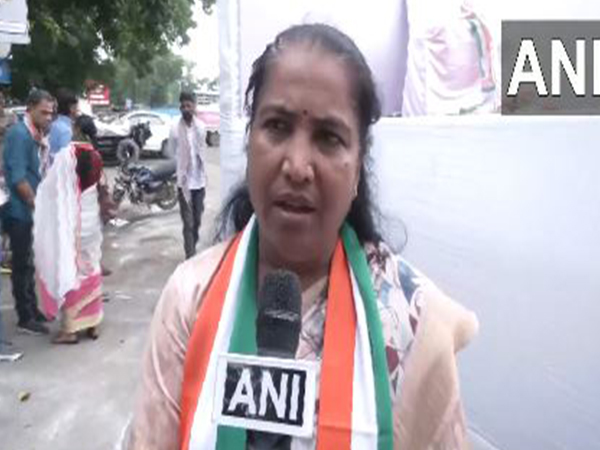 Congress MP Geniben Thakor (Photo/ANI)  