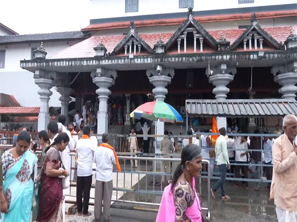 Temple in Dharmasthala (Photo/ANI) 