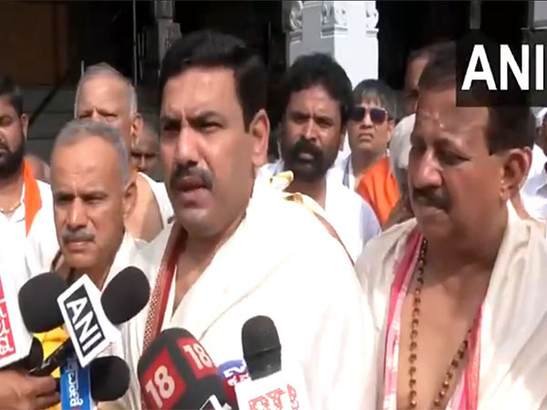 Karnataka State BJP President BY Vijayendra (Photo/ANI)