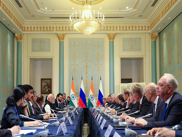 India-Russia bilateral meeting (Image: X@narendramodi)