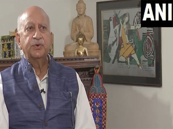 Former Minister of State for External Affairs MJ Akbar (Photo/ANI)