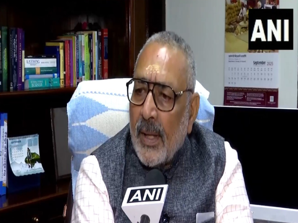 Union Textile Minister Giriraj Singh (Photo/ANI)