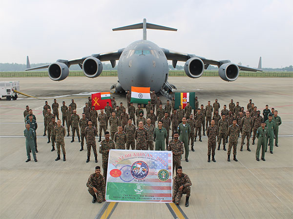 Indian Army contingent departs for Alaska to take part in Exercise Yudh Abhyas 2025 with US forces (Photo/PIB)