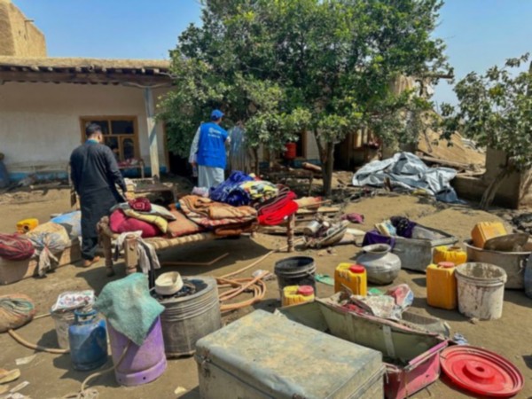 UN teams at the site of the earthquake in Afghanistan (Image: X/@unafghanistan)