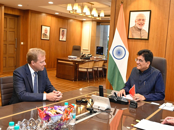 Union Minister Piyush Goyal meets Tim Archer, President & CEO of Lam Research. (Photo: X/@PiyushGoyal)