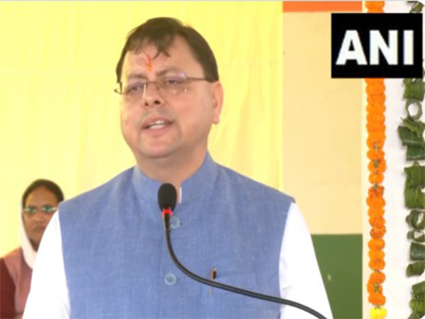 Uttarakhand CM Pushkar Singh Dhami (Photo/ANI)