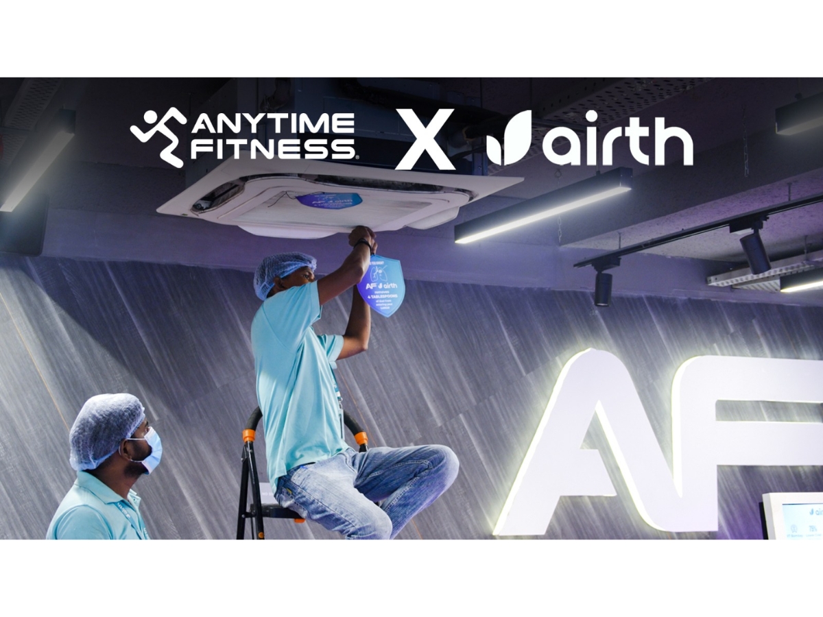 Anytime Fitness Partners with AIRTH to Launch India’s First Clean Air Gym Movement