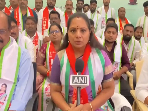 Telangana MLC K Kavitha (Photo/ANI)