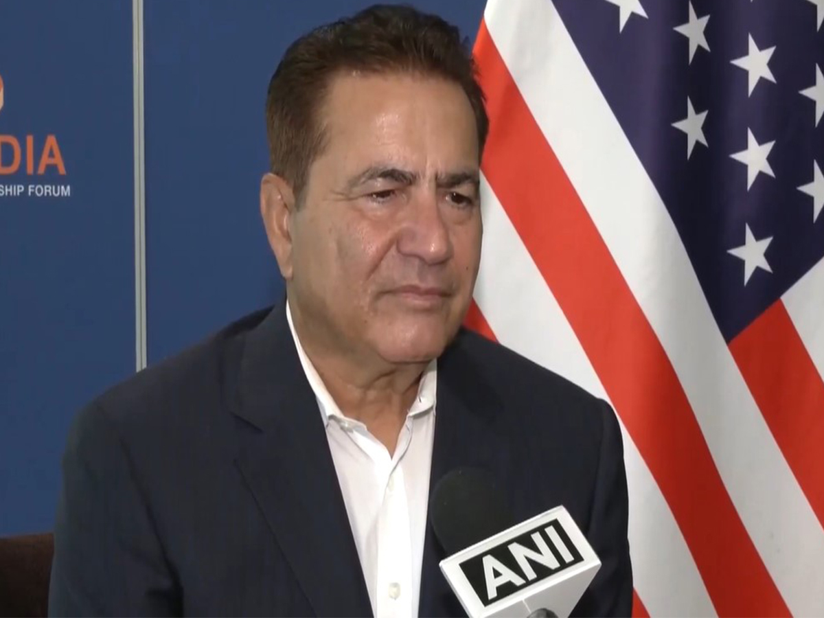 President and CEO of US-India Strategic Partnership Forum (USISPF), Mukesh Aghi  (Photo/ANI)
