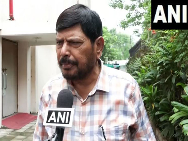 Union MoS Ramdas Athawale (Photo/ANI)