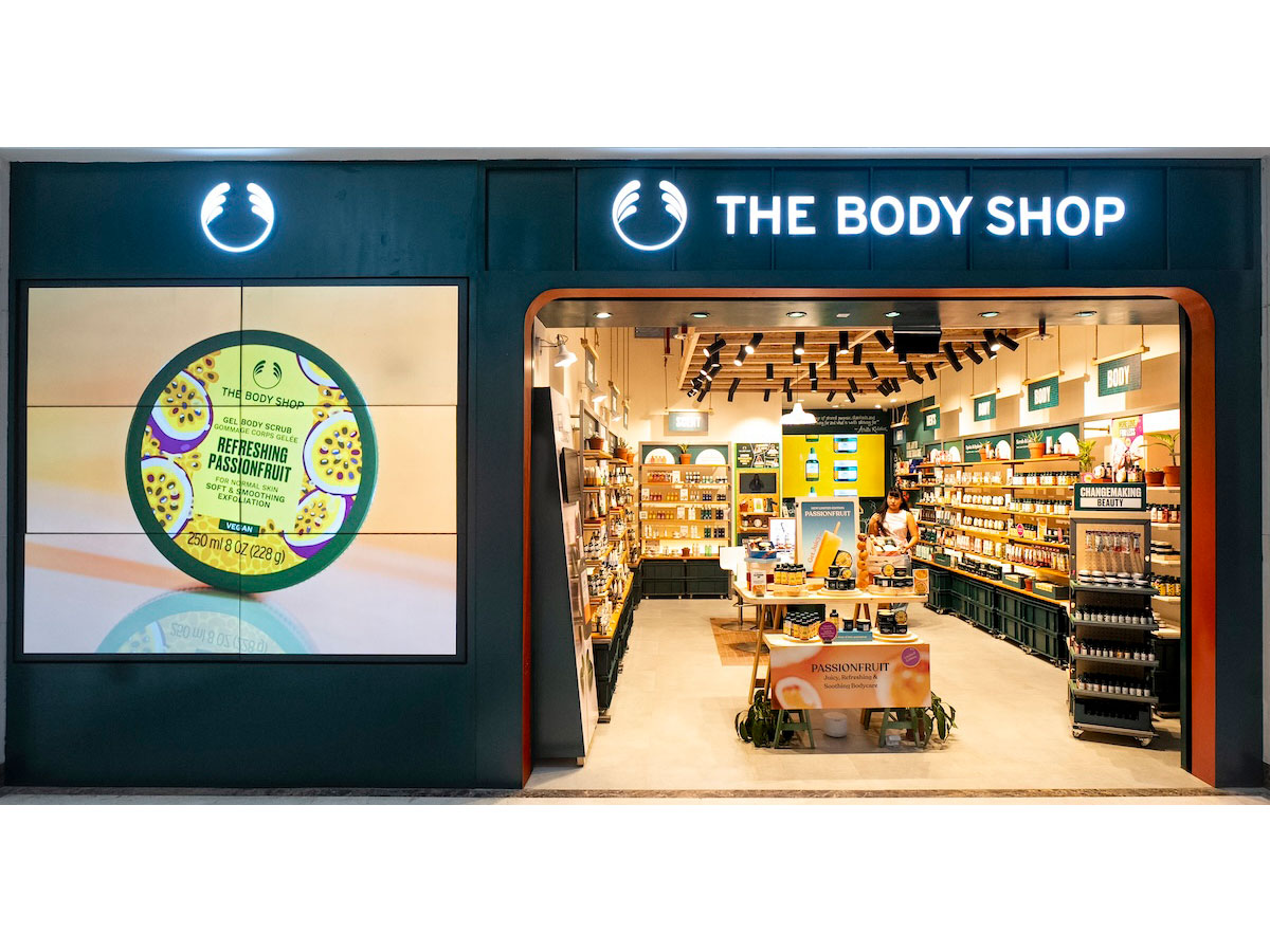 The Body Shop Fuses Beauty and Actionism with Revamped Store in Noida