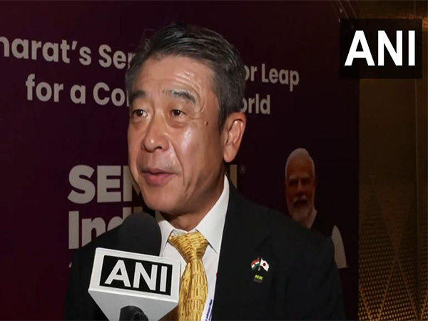  Katsuhito Kobayashi, Executive Officer & Regional General Manager of Nippon Express  (Photo/ANI)