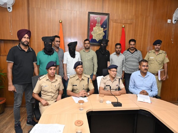 Chandigarh Police bust foreign-backed inter-state narco syndicate, three arrested (Photo/ Chandigarh Police)