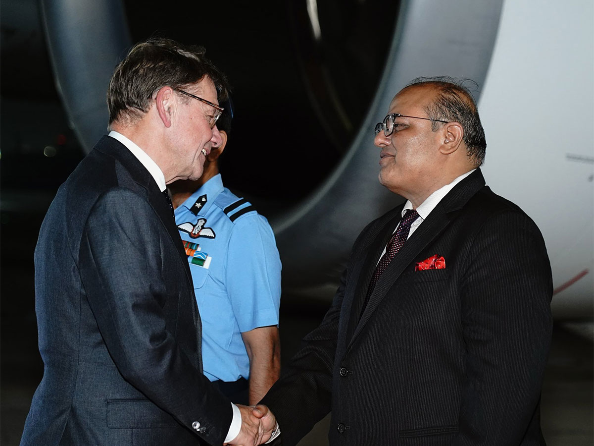 German FM Wadephul arrives in Delhi (Photo/X@MEA)