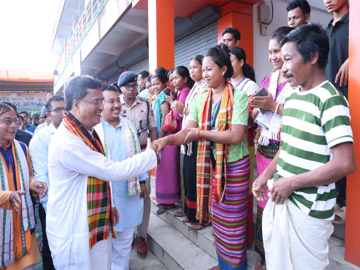 Tripura CM Manik Saha at the event (Photo/@DrManikSaha2)