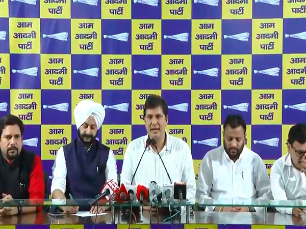 AAP leaders Saurabh Bharadwaj and Jarnail Singh during press conference (Photo/@AAPDelhi)