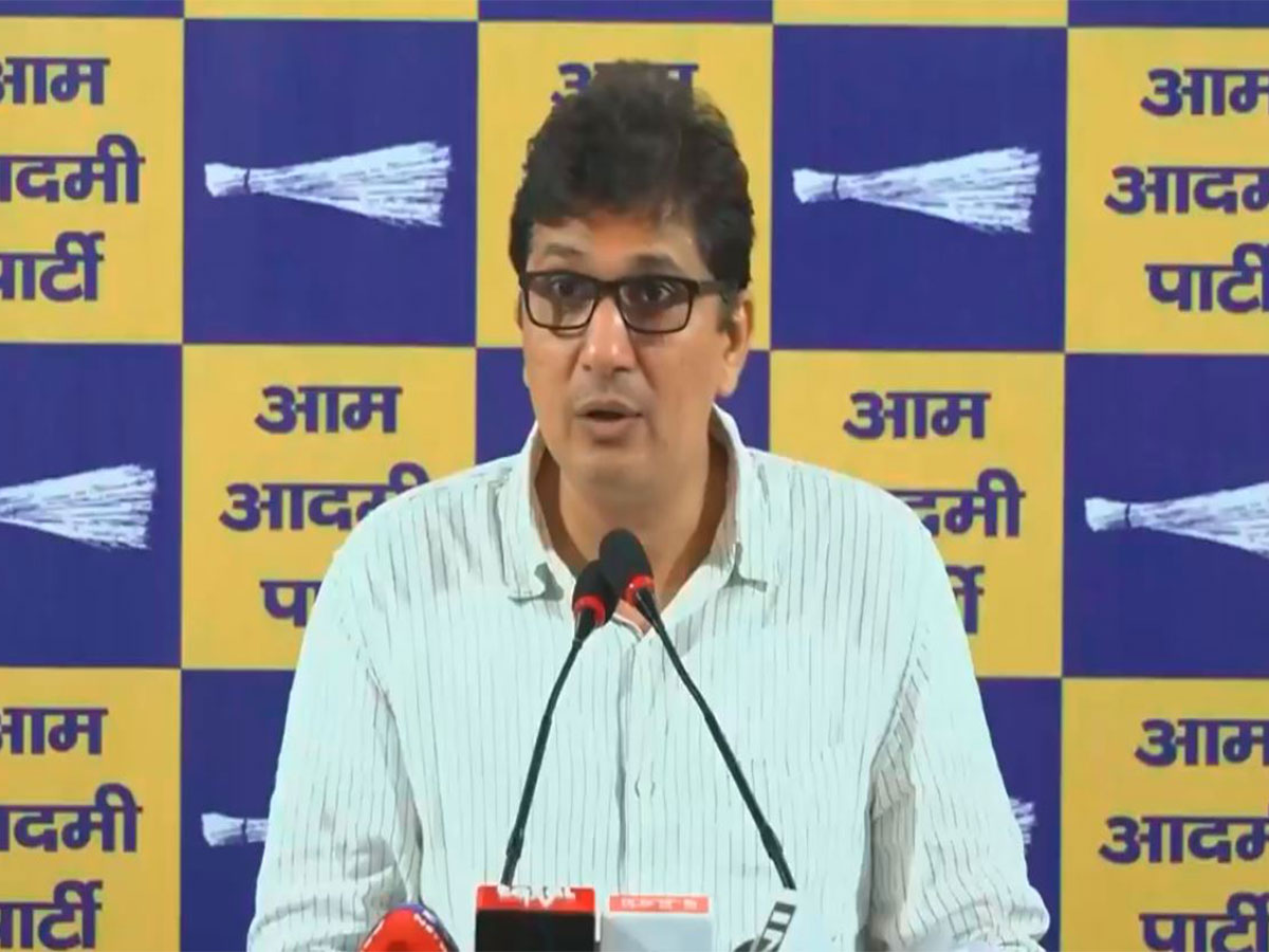 AAP leader Saurabh Bharadwaj (Photo/@Saurabh_mlagk)