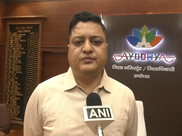 Ayodhya DM, Nikhil Tikaram Funde (Photo/ANI)