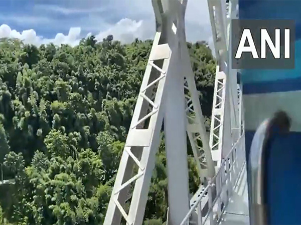 Bairabi-Sairang Railway was built under the budget of Rs 8071 crore. (Photo/ANI)