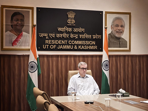 J-K CM Omar Abdullah chairs meeting to review situation amid incessant rains (Photo/X@CM_JnK)