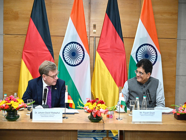 German Federal Minister for Foreign Affairs Johann Wadephul and Indian Commerce Minister Piyush Goyal (Image/X/@PiyushGoyal)