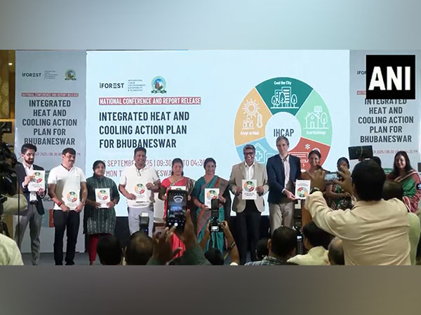 Bhubaneswar Municipal Corporation launches Integrated Heat and Cooling Action Plan (Photo/ANI)