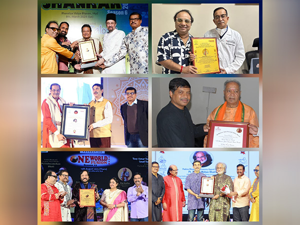 Abhijeeth Bhattacharjee & Pt.Prodyut Mukherjee of Sangitanjaly Foundation Honours Renowned Individuals for Their Contributions to Society