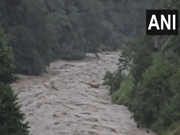 Incessant rains in J-K's Bhalesa and Doda (Photo/ANI)