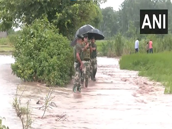 Rescue operations in Akhnoor's Garkhal village. (File Photo/ANI)