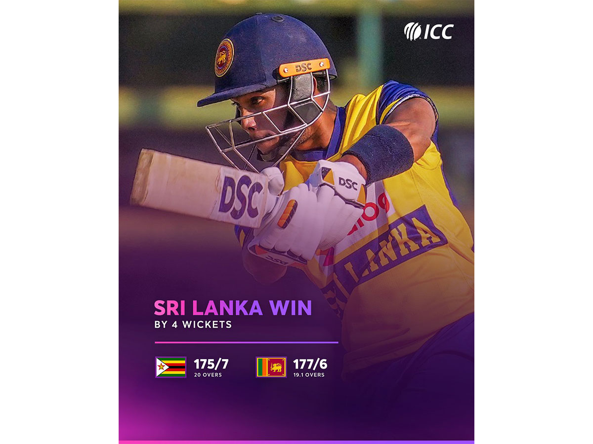 Sri Lanka was absolutely clinical on the field. (Photo: ICC website)