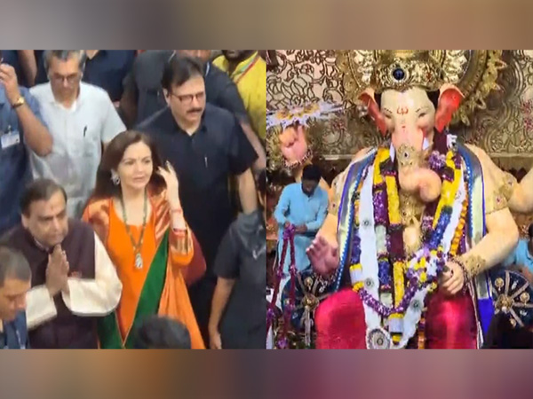 Nita Ambani, Mukesh Ambani (Photo/ANI)