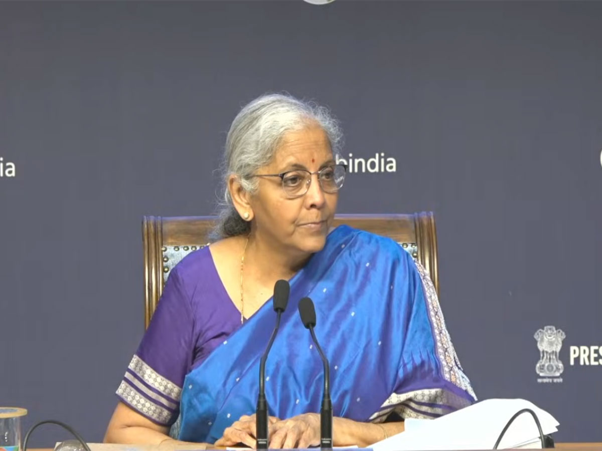 Union Finance Minister Nirmala Sitharaman (Photo/ANI)