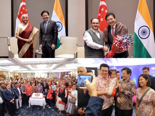 Singapore Prime Minister Lawrence Wong during his visit to New Delhi (Photo: X/@LawrenceWongST)