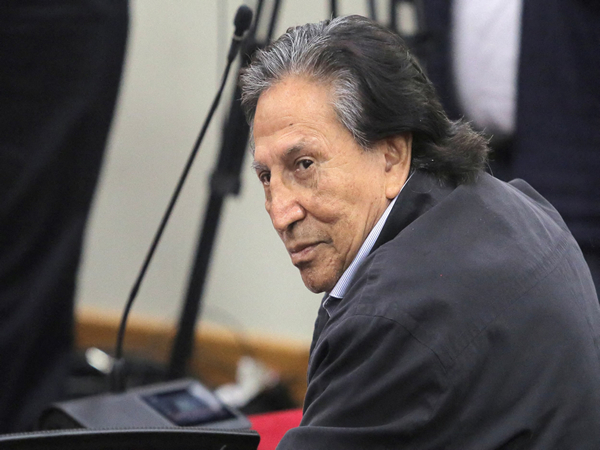 Former Peruvian President Alejandro Toledo (Photo/Reuters)