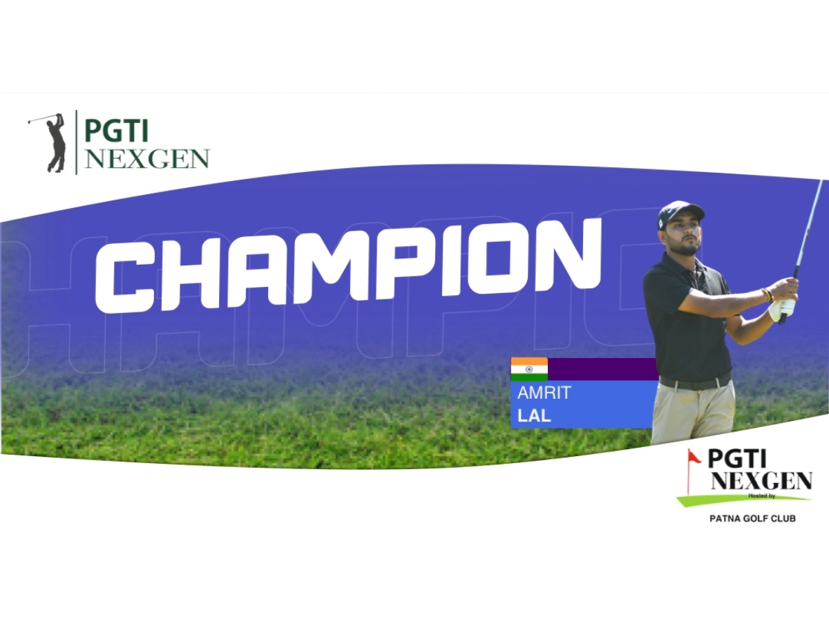 Amrit Lal Clinches PGTI Next Gen Title at Patna Golf Club