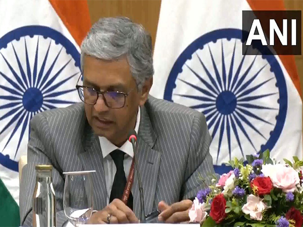 Ministry of External Affairs Secretary (East) P Kumaran (Photo/ANI)