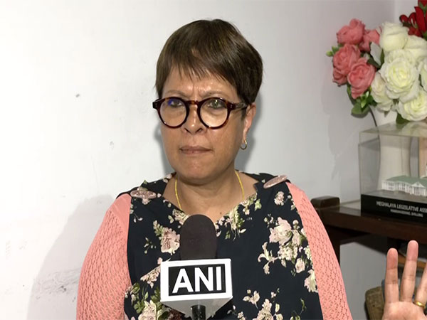 Meghalaya minister Mazel Ampareen Lyngdoh. (Photo/ANI)