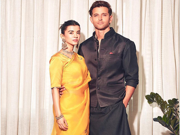 Couple Hrithik Roshan and Saba Azad (Image source: Instagram)
