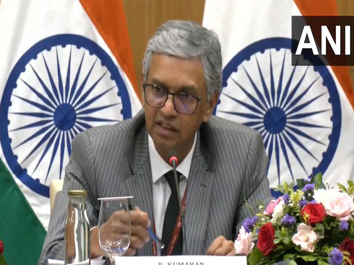 Ministry of External Affairs Secretary (East) P Kumaran (Photo/ANI)