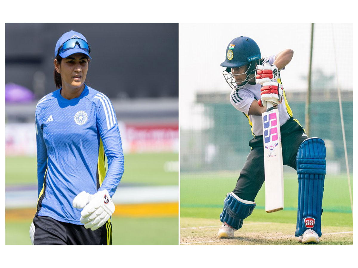 Yashtika Bhatia (L) and Uma Chetry (R). (Photo: ICC)