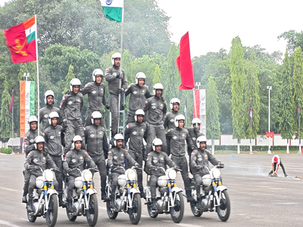 The Officer Cadets' multi-activity display ahead of OTA's Passing Out Parade. (Photo/DefencePRO)